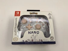 PowerA Nano Wireless Controller Nintendo Switch Pokemon Pikachu New Sealed