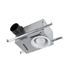 744 Recessed Light Ventilation Fan, 70 CFM, 1.5 Sones, White