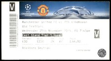 RARE Ticket 2015 Manchester United vs. PSV Champions League  38038