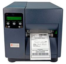 TESTED Datamax DMX-I-4308 Direct Thermal Barcode Label Printer 300dpi LAN Serial