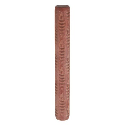 Wood Clay Roller 12cm Wooden Pottery Tools Fish Texture Rollers