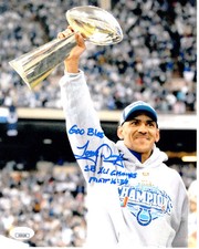 Tony Dungy signed 8x10 Photo Indianapolis Colts Coach JSA Authentication