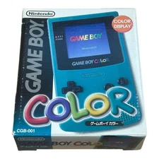 Boxed Instruction Game Boy Color Blue