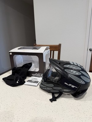 JT Paintball Flex 8 Full Coverage Goggles Mask Black Grey 