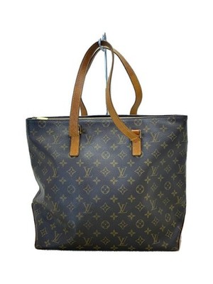 LOUIS VUITTON Cabas Piano Monogram Canvas BRW PVC BRW From Japan