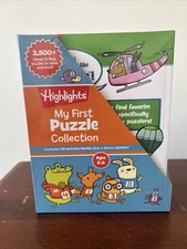 Highlights My First Puzzle Collection Ages 3-6 Ten Books Sealed Brand New