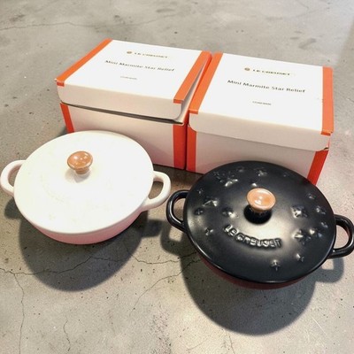Le Creuset ミニ・マルミット スターレリーフ 2個セット s-l400.jpg
