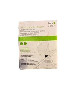 NIB Baby Jogger Car Seat Adapter Britax￼ City Select And City Versa