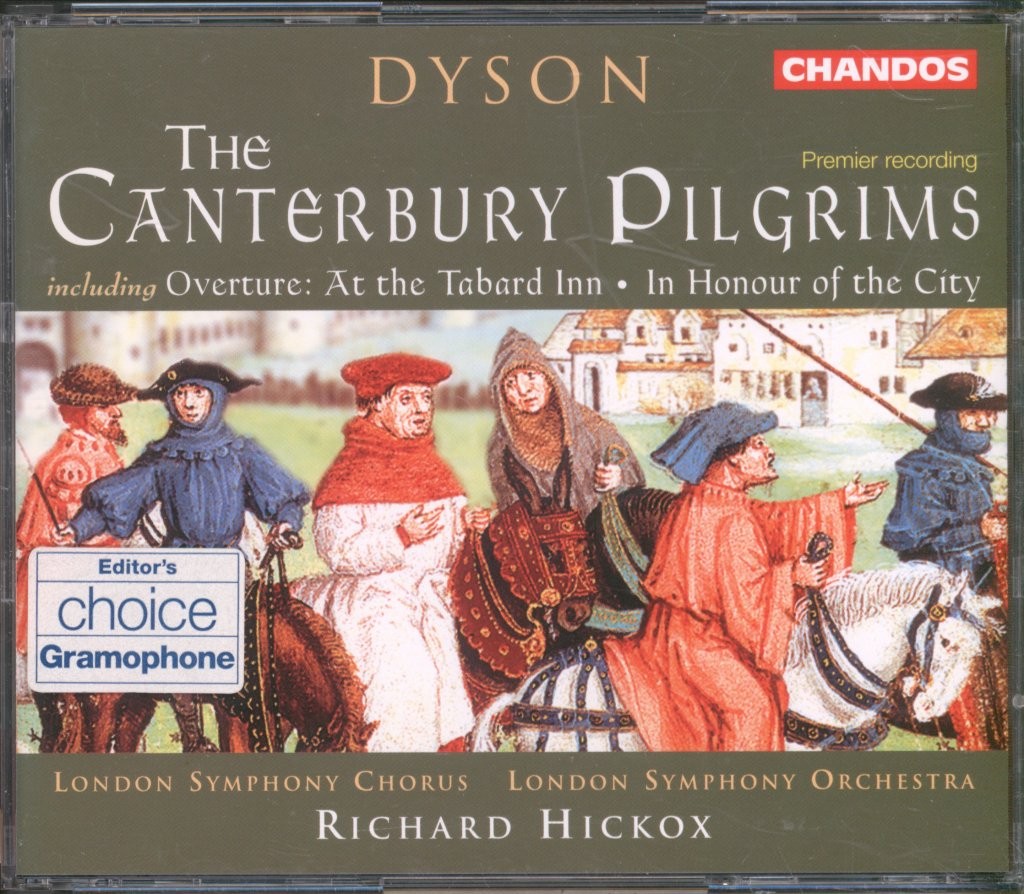 CHAN95312 London Symphony Orchestra, Richard Hickox Georges Dyson - Canterbury