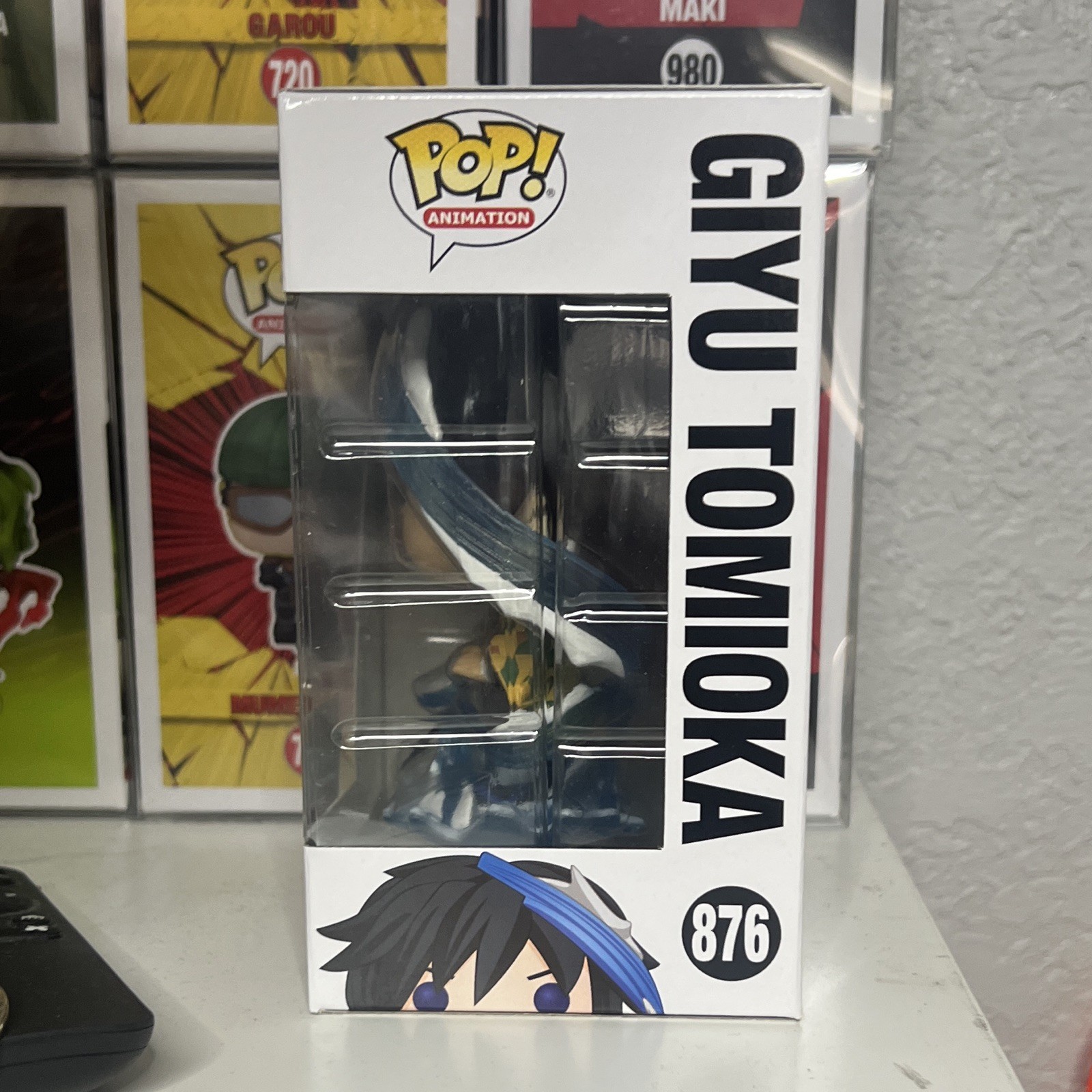 Funko Pop! Animation Giyu Tomioka Demon Slayer Vinyl Figure #876 ...