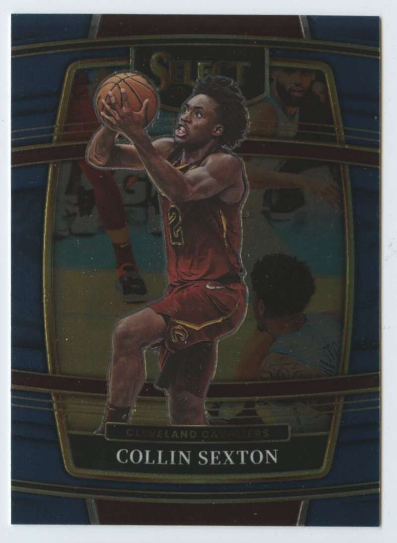 2021 PANINI SELECT BLUE #71 COLLIN SEXTON CONCOURSE CLEVELAND CAVALIERS BASKETBA