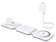 Charging Station for Apple Multiple Devices - 3 in 1 Foldable Magnetic 