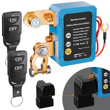 12V/24V Remote Battery Disconnect Switch 240A Kill Switch for Car RV Boat