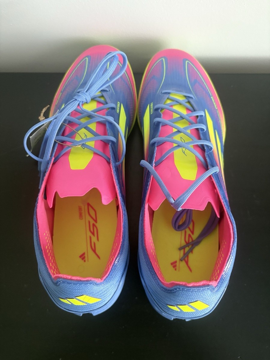 NEW adidas F50 PRO Mens Turf Soccer Shoes Blue Fusion Lucid  display picture 1
