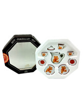 Reutter Porcelain Hermann Teddy Original Miniature Tea Set