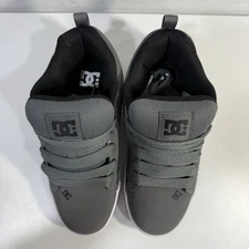 DC Shoes Co Court Graffik Skate Sneakers in Grey Black Logo Men’s Size 7 US