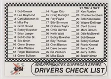 1991 Hot Stuff ARCA Permatex Supercar Series Checklist #50