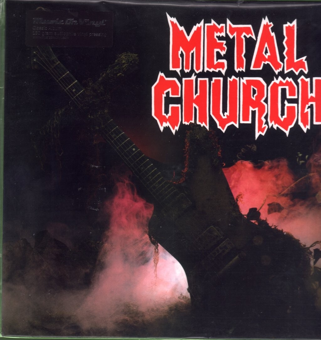 Metal Church Self-Titled LP vinyl Europe Music On Vinyl 2016 black vinyl reissue