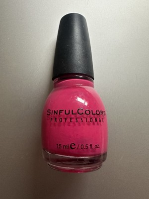Sinful Colors Nail Polish Enamel Lacquer Manicure Pedicure Salon Variety Pro USA