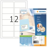 Herma Universal-Etiketten Premium, 88,9 X 46,6 Mm, Weiß 1 Bis 20X Spare Bis 27%