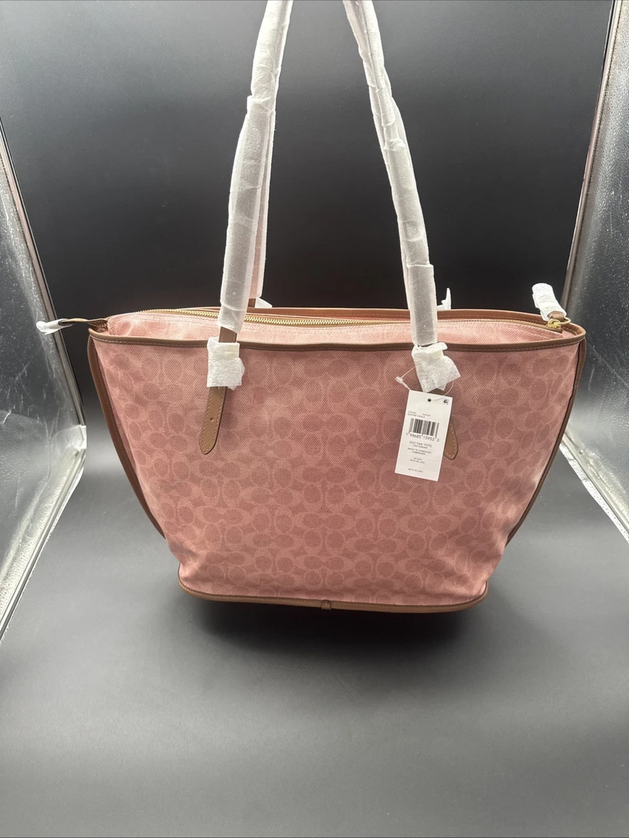 Coach Pink Tote Bags & Handbags for Women for sale | eBay