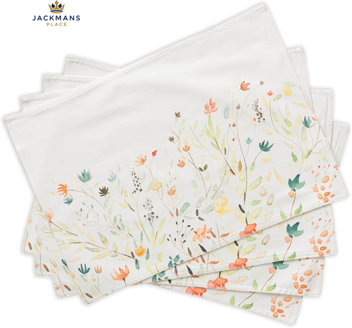 Maison d' Hermine Placemats Set of 4 33 cm x 48 (Set 4), 036 - Colmar