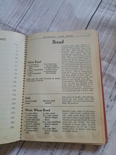 1936 Depression Ära J.R. Watkins Co. Vintage Kochbuch Winona Minnesota Rezepte - Bild 10 von 13