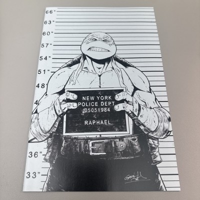 Teenage Mutant Ninja Turtles 141 B&W 1:25 Variant Cover R1 TMNT IDW