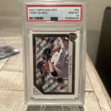 2021 Topps Gallery - Tarik Skubal #62 (RC) PSA 10 Gem Mint