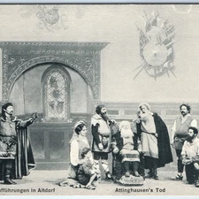 Title: c1910s Altdorf, Switzerland Tell Performance Attinghausen's Theater A341