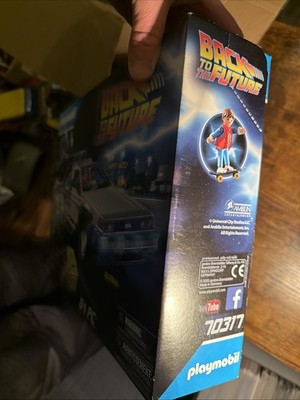Playmobil Back to The Future Delorean 70317 New MIB SEALED Marty