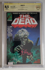 THE DEAD #2 Tame Cover CBCS 8.5 1993 Arrow Comics SIGNED Jason Moore HTF OUTLAW