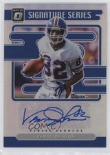 2021 Panini Donruss Optic Signature Series Holo Vance Johnson #SS-VJ Auto n0c