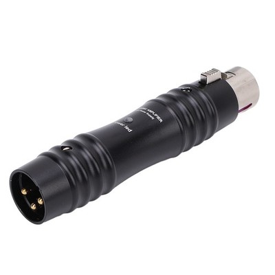 Black Dynamic Microphone Preamplifier Professional Noise Cancellation 48V XLR Mi