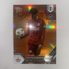 2025-26 Topps Now UEFA Europa League Kerim Alajbegovic 14 RC Rookie Orange 07/25