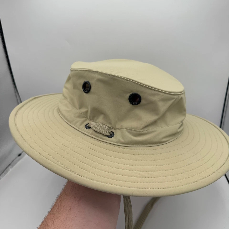 Sombrero Tilley Airflo Ala Ancha Beige S/M Exterior Protección Solar Booney Hat Foto 2 de 4
