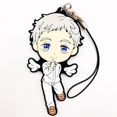 Norman The Promised Neverland Maskottchen Gummi Bettelarmband Bandai Gacha An...