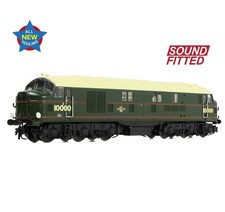 Graham Farish 372-916SF LMS 10000 BR Lined Green Late DCC SOUND FITTED - N GAUGE
