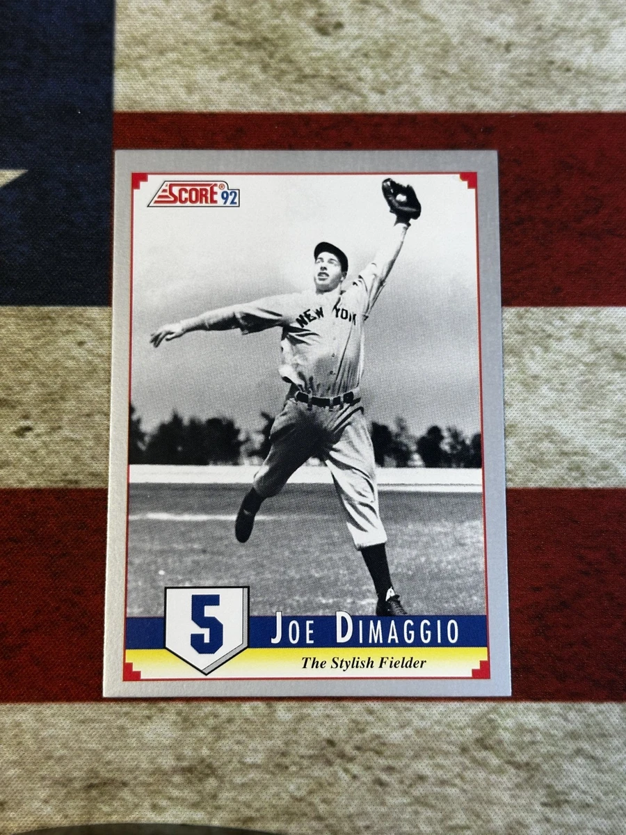 Joe DiMaggio Baseball SCORE Sports Trading Cards for sale | eBay