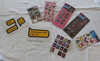 Sticker Set mit weit über 200 Aufklebern | teilweise noch OVP