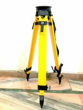 Level Tripod Aluminum Round Flat Head Surveying Tripod Equipment Stand