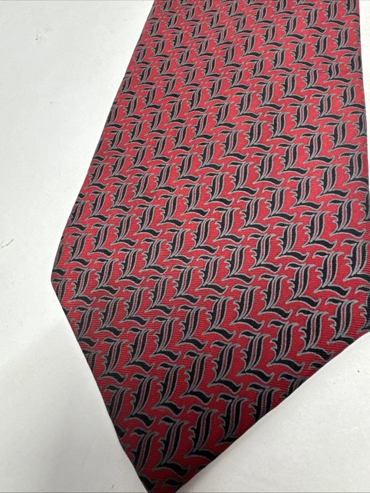 Corbata Louisville Cardinal para hombre con licencia College University L’s Logo Foto 2 de 4