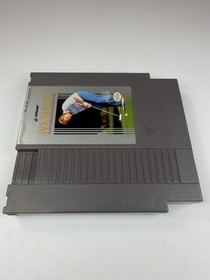 Jack Nicklaus' Greatest 18 Holes of Major Championship Golf NES W/ Manual TESTED