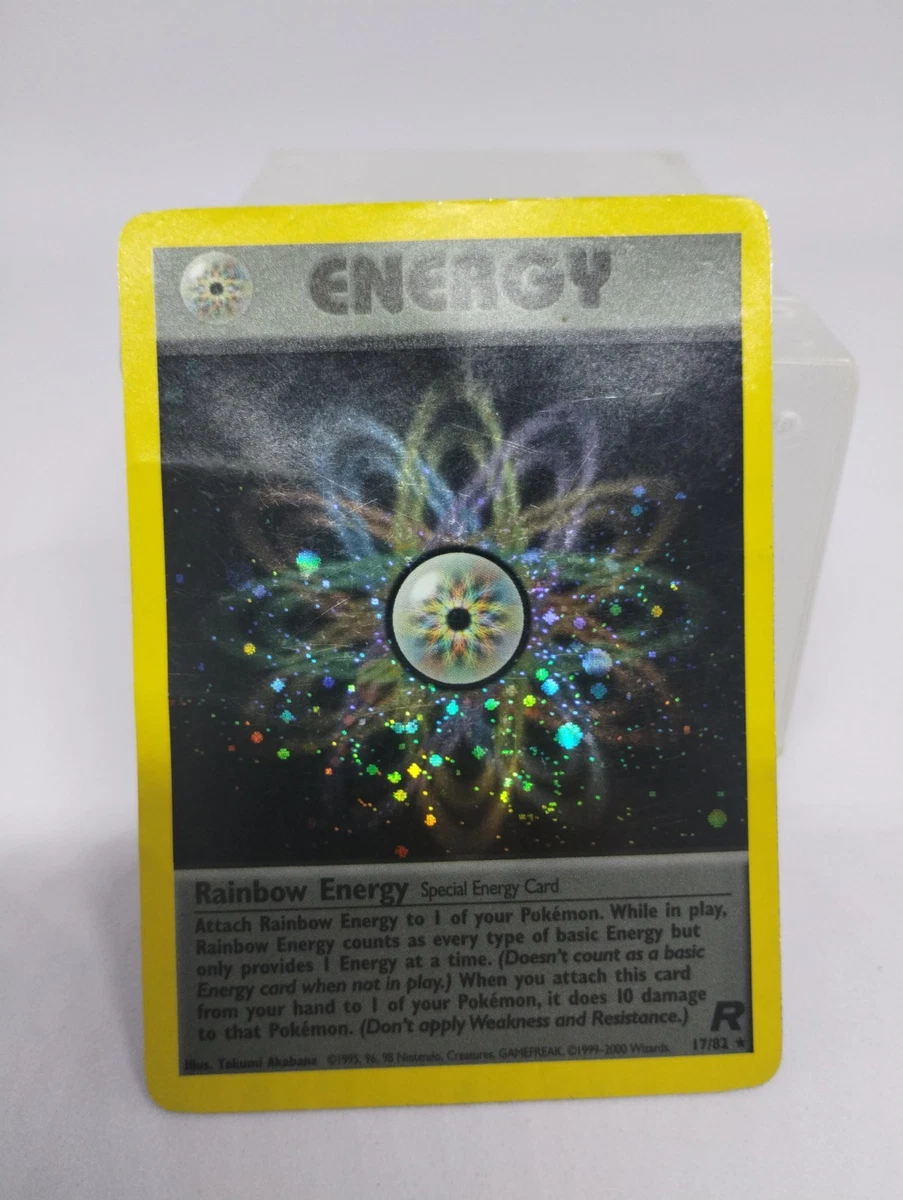 Energy Holo Pokémon TCG Team Rocket Rare Collectible Individual Card Games for  sale
