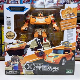 Color Box Tobot Transform Car Action Doll MINI Warrior Car Children's Gift