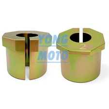 Pair Camber Caster Shim Alignment Bushing 2° For Ford F250 F350 F450 Excursion