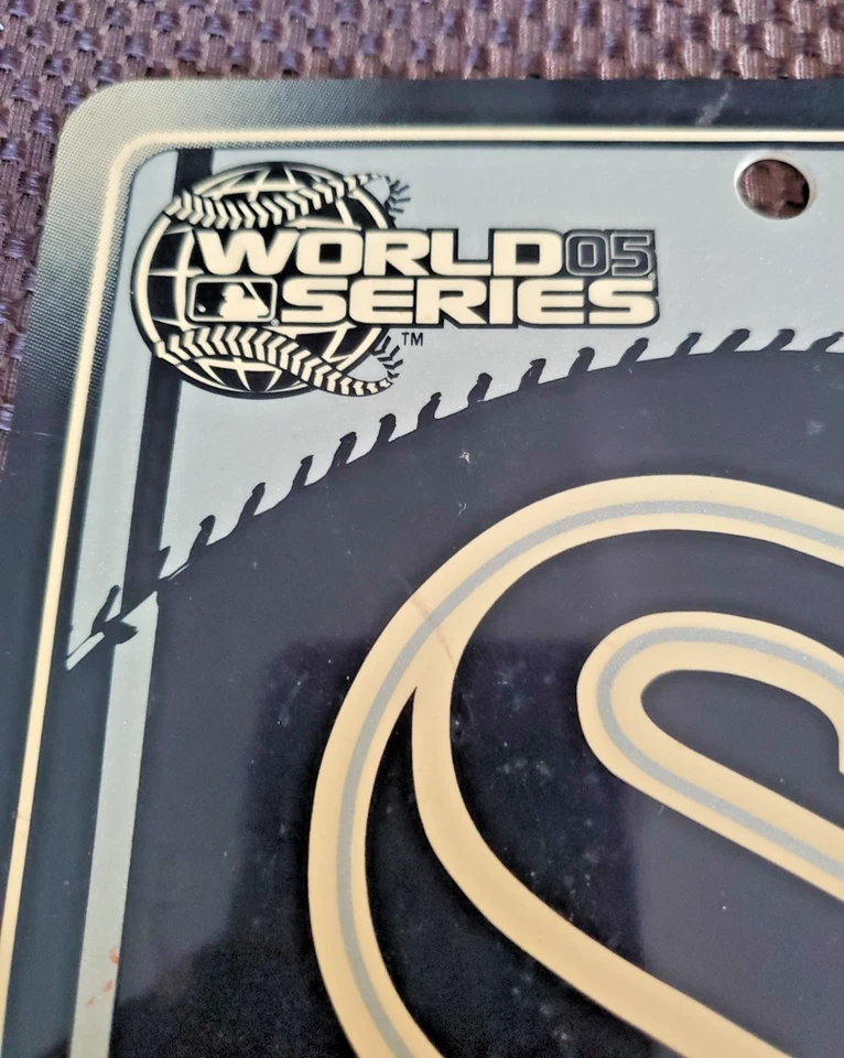 Chicago White Sox 2005 World Series Champions MLB WinCraft Plastic Wall Sign - Image 3 of 4