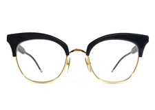 Thom Browne Eyeglasses Frames TB-507-C-NVY-GLD-51 Navy Blue Gold 51-21-145