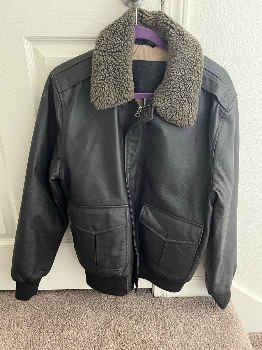 st johns bay leather jacket products for sale | eBay