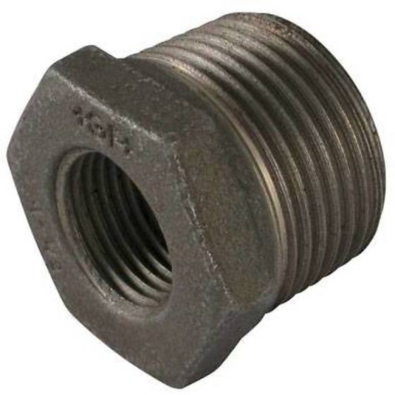 Malleable Male - Female Reducing Hex Bush 1""m x 3/4""f BSP